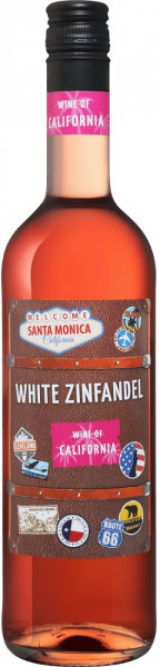 Вино "Santa Monica" White Zinfandel, 2022