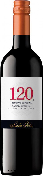 Вино Santa Rita, "120" Reserva Especial Carmenere, 2017