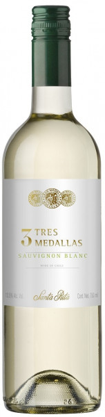Вино Santa Rita, "3 Tres Medallas" Sauvignon Blanc, 2015