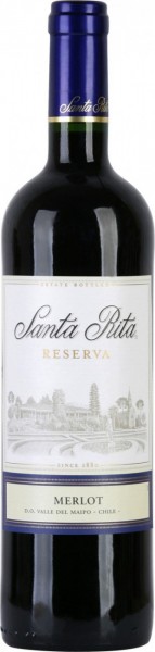 Вино Santa Rita, "Reserva" Merlot, 2011