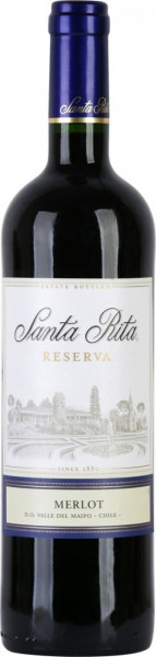 Вино Santa Rita, "Reserva" Merlot, 2014