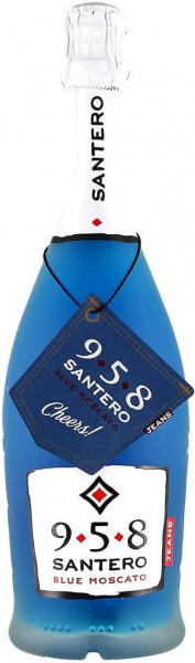 Вино Santero, "958" Blu Moscato Jeans