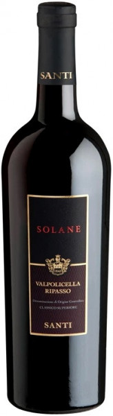 Вино Santi, "Solane" Ripasso Valpolicella Classico Superiore DOC, 2016