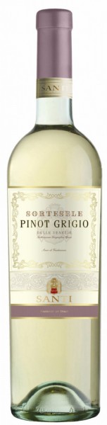 Вино Santi, "Sortesele" Pinot Grigio delle Venezie IGT, 2010