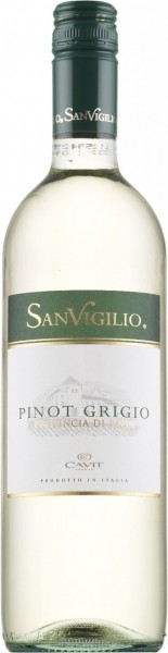 Вино "Sanvigilio" Pinot Grigio, Provincia di Pavia IGT, 2014, 0.375 л