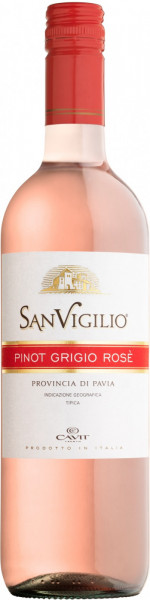 Вино "Sanvigilio" Pinot Grigio Rose, Venezie IGT, 2018
