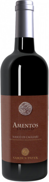 Вино Sardus Pater, "Amentos" di Nasco, Cagliari DOC, 2011, 0.375 л