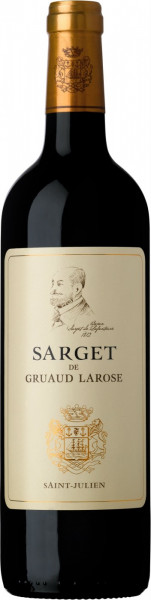 Вино "Sarget du Gruaud Larose", AOC Saint-Julien, 2015