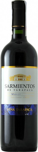 Вино "Sarmientos de Tarapaca" Merlot, 2019