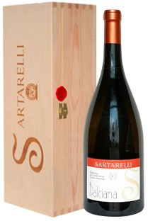 Вино Sartarelli, "Balciana", Verdicchio dei Castelli di Jesi DOC, 2008, wooden box, 1.5 л