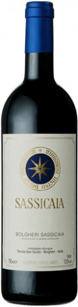 Вино "Sassicaia", Bolgheri Sassicaia DOC, 1995