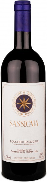 Вино "Sassicaia", Bolgheri Sassicaia DOC 1997