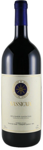 Вино "Sassicaia", Bolgheri Sassicaia DOC, 1997, 1.5 л