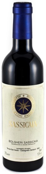 Вино "Sassicaia", Bolgheri Sassicaia DOC, 1998, 0.375 л
