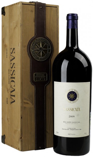 Вино "Sassicaia", Bolgheri Sassicaia DOC, 2009, wooden box, 6 л