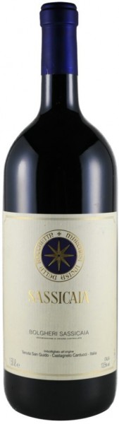 Вино "Sassicaia", Bolgheri Sassicaia DOC, 2013, 1.5 л