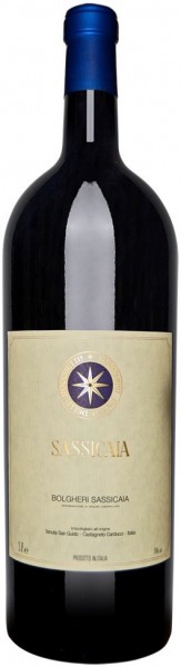 Вино "Sassicaia", Bolgheri Sassicaia DOC, 2013, 3 л