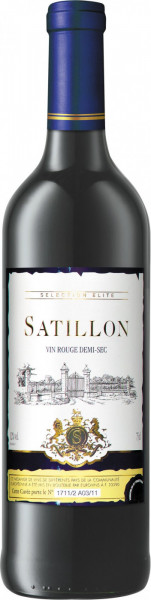 Вино "Satillon" Rouge Demi-Sec