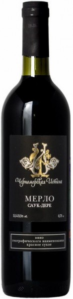 Вино Sauk-Dere, "Chernomorskaya Istina" Merlot
