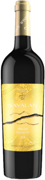 Вино "Savalan" Moscato Semi Dry