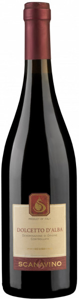 Вино "Scanavino" Dolcetto d'Alba DOC, 2022