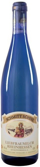 Вино Schmitt Sohne, "Liebfraumilch", blue bottle