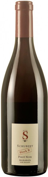 Вино Schubert, "Block B" Pinot Noir, Wairarapa, 2011