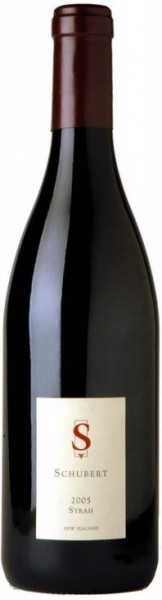 Вино Schubert Syrah Wairarapa, 2005