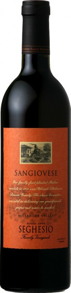 Вино Seghesio, Sangiovese, 2011