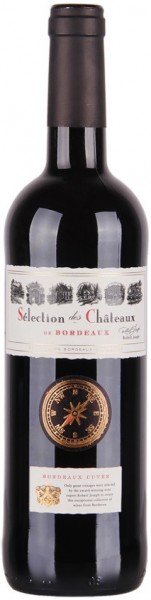 Вино "Selection des Chateaux de Bordeaux" Rouge