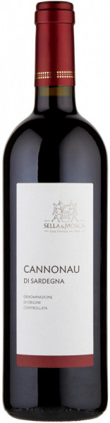 Вино Sella & Mosca, Cannonau di Sardegna DOC, 2019