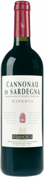 Вино Sella & Mosca, Cannonau di Sardegna Riserva DOC, 2015