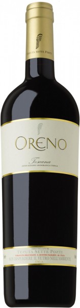 Вино Sette Ponti, "Oreno", Toscana IGT, 2009