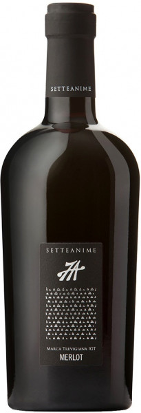 Вино Setteanime, Merlot, Marca Trevigiana IGT, 2018