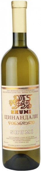 Вино "Shumi" Tsinandali