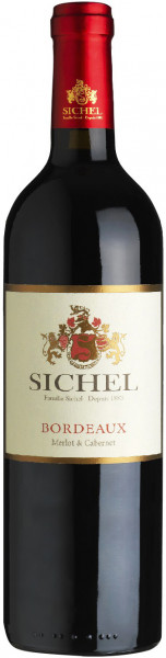 Вино Sichel, Bordeaux Rouge, 2015