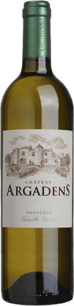 Вино Sichel, "Chateau Argadens" Blanc, Bordeaux Superieur AOC, 2017