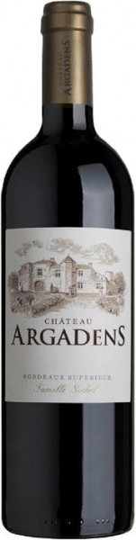 Вино Sichel, "Chateau Argadens" Rouge, Bordeaux Superieur AOC, 2016