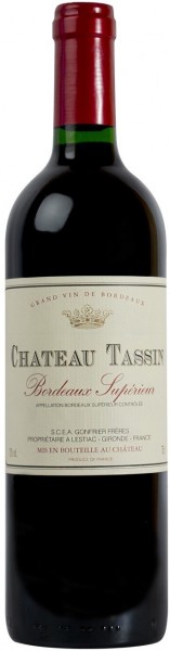Вино Sichel, Chateau Tassin, Bordeaux Superieur AOC, 2014