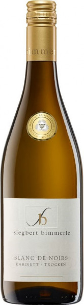 Вино "Siegbert Bimmerle" Spatburgunder Blanc de Noirs Kabinett Trocken QmP, 2016