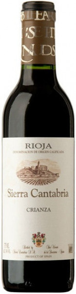 Вино Sierra Cantabria, Crianza, Rioja DOCa, 2014, 0.375 л