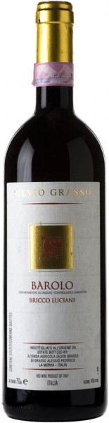 Вино Silvio Grasso, "Bricco Luciani", Barolo DOCG, 2006