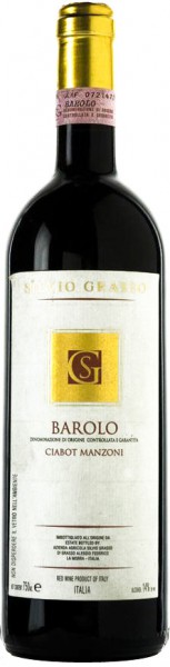 Вино Silvio Grasso, "Ciabot Manzoni", Barolo DOCG, 2005