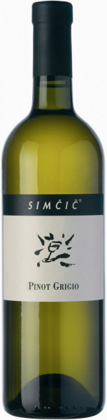 Вино Simcic Marjan, Pinot Grigio, 2015