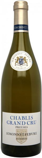 Вино Simonnet-Febvre, Chablis Grand Cru "Preuses", 2009