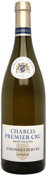 Вино Simonnet-Febvre, Chablis Premier Cru "Montmains", 2008, 0.375 л