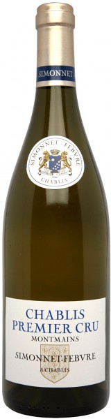 Вино Simonnet-Febvre, Chablis Premier Cru "Montmains", 2009