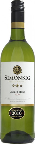 Вино Simonsig, Chenin Blanc, 2010