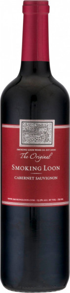 Вино "Smoking Loon" Cabernet Sauvignon, 2017