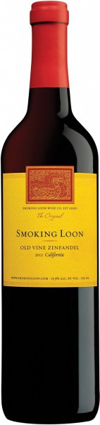 Вино "Smoking Loon" Old Vine Zinfandel, 2012